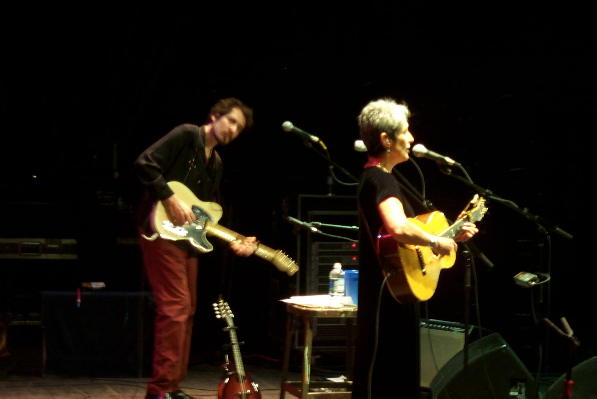 dh with Joan Baez