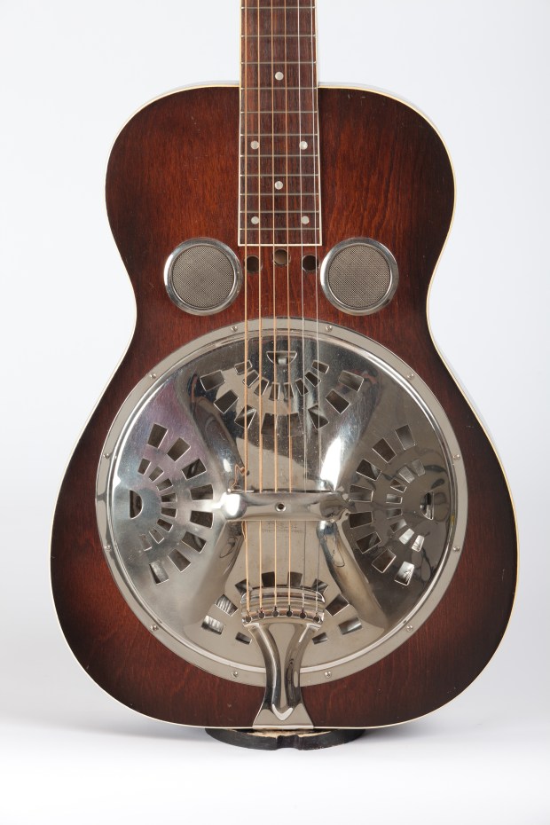 Dobro body with 3 small holes